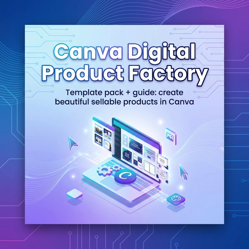 Canva Digital Product Factory