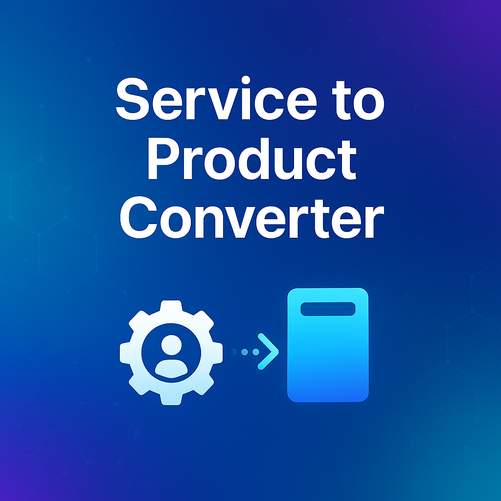 Service to Product Converter