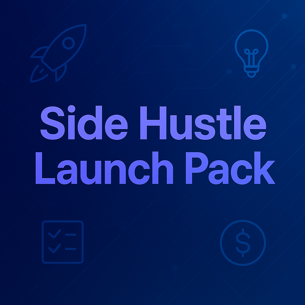 Side Hustle Launch Pack
