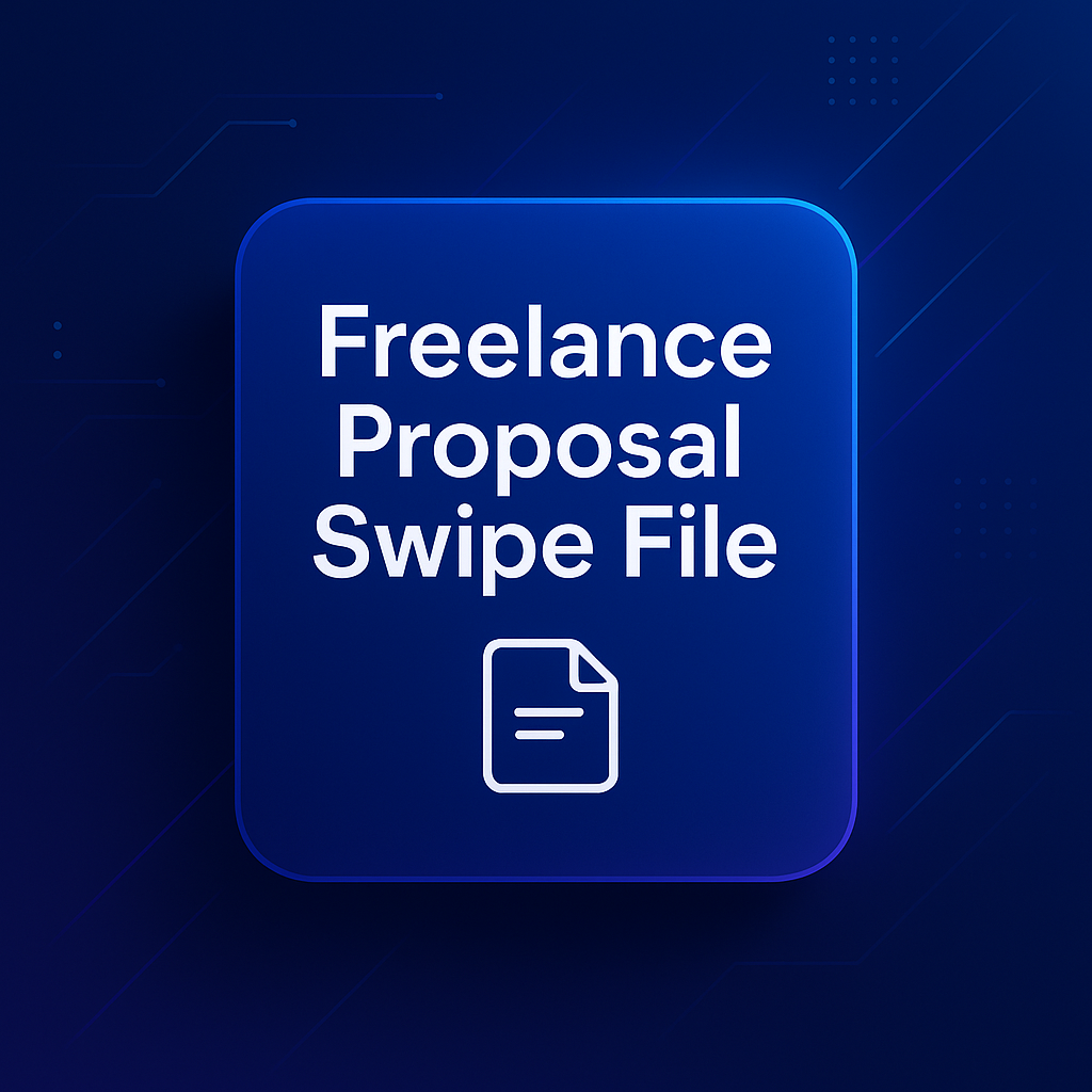 Freelance Proposal Swipe File